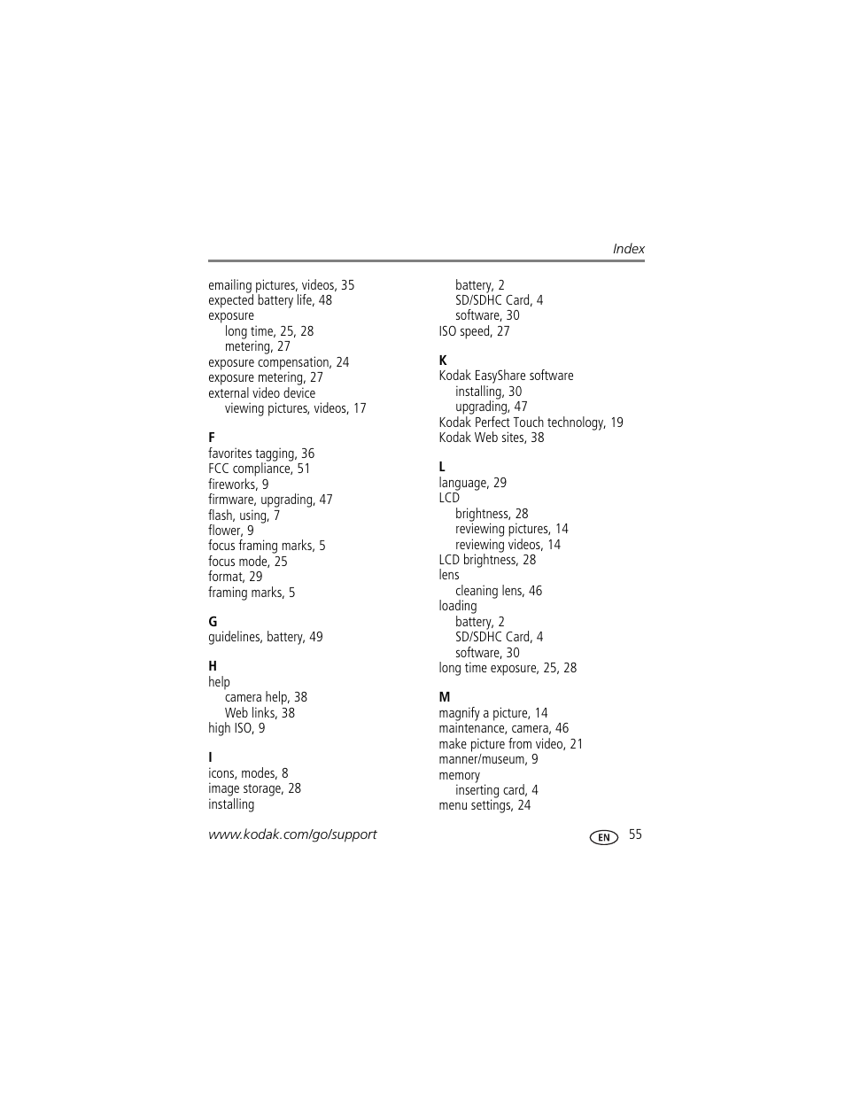 Kodak CD82 User Manual | Page 61 / 64