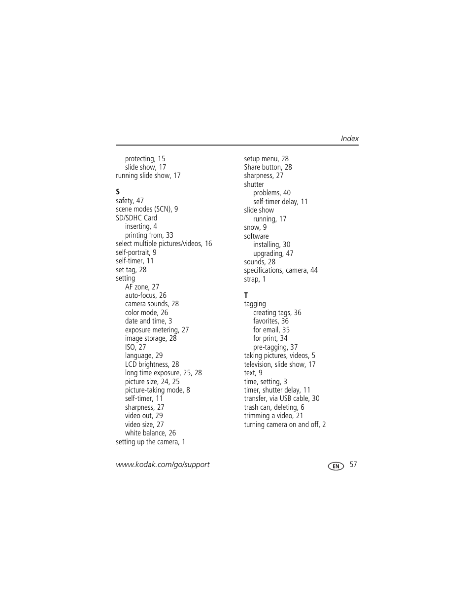 Kodak CD82 User Manual | Page 63 / 64