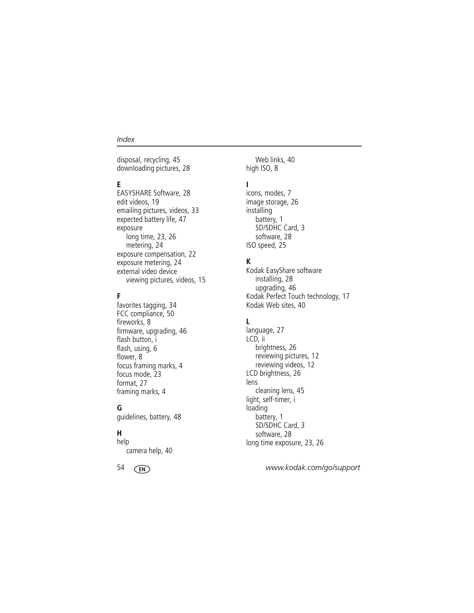 Kodak CD80 User Manual | Page 60 / 63
