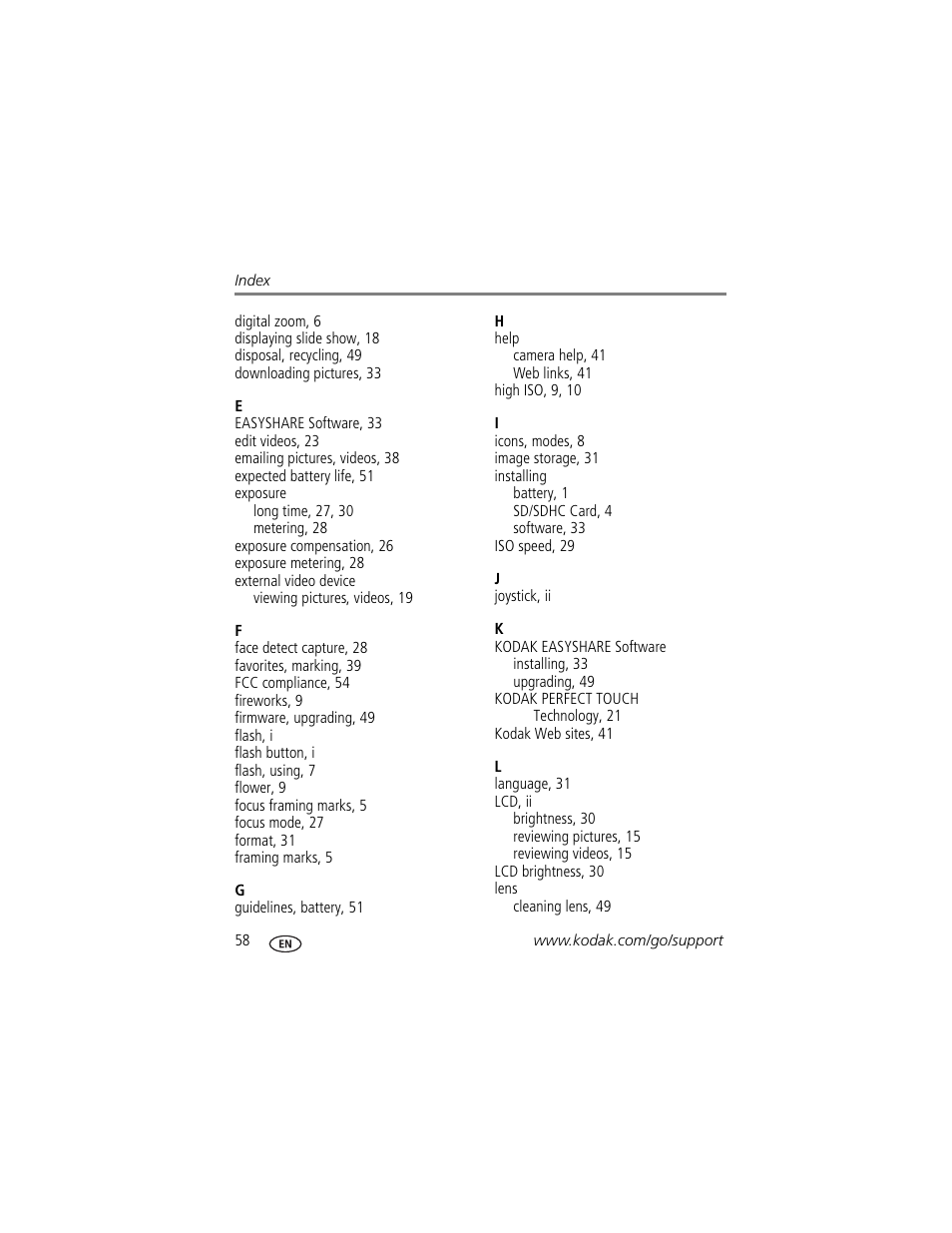 Kodak MD41 User Manual | Page 64 / 67