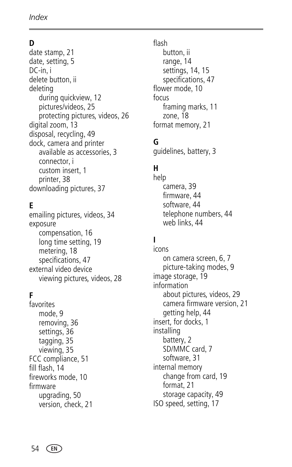 Kodak LS753 User Manual | Page 60 / 64