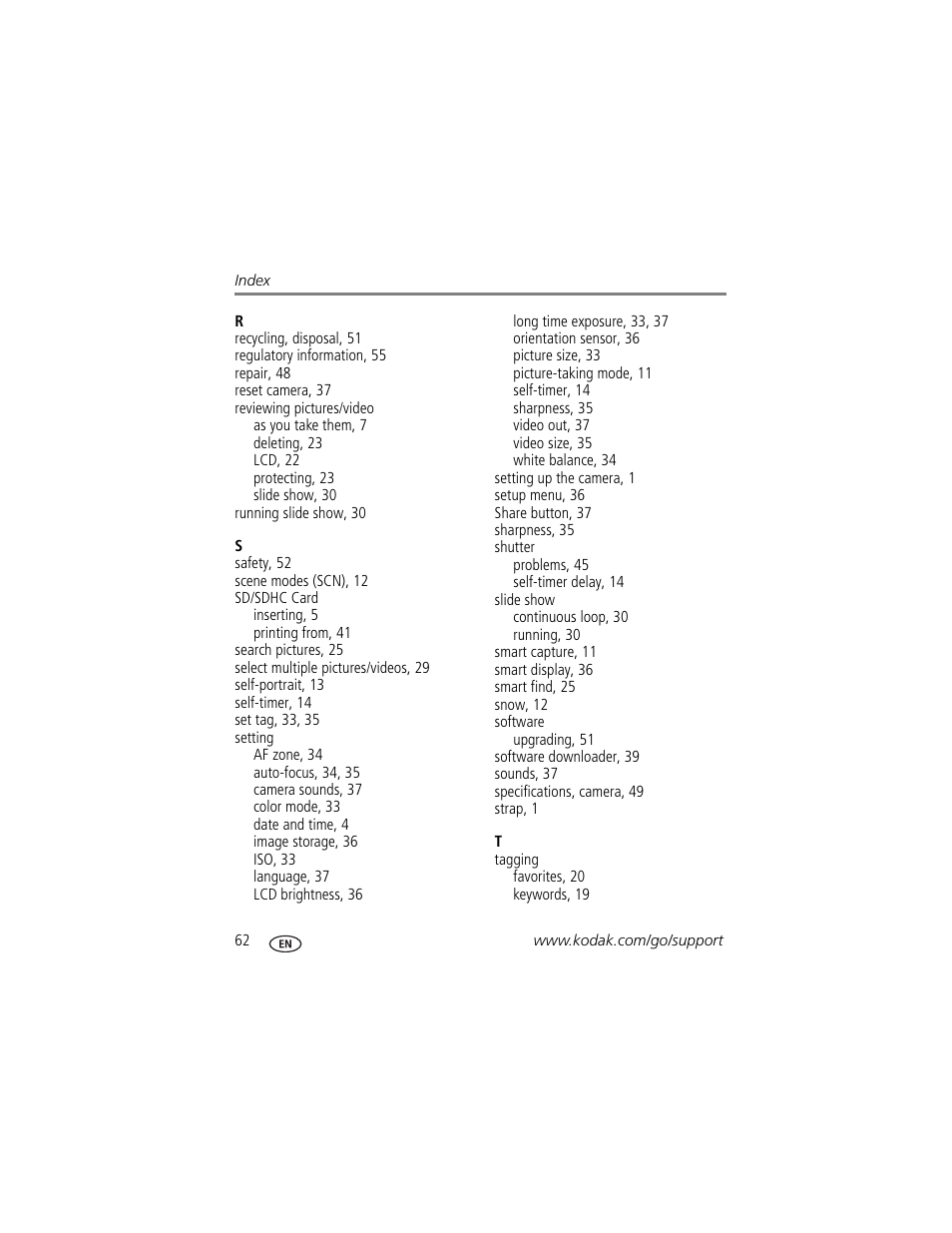 Kodak M575 User Manual | Page 68 / 69