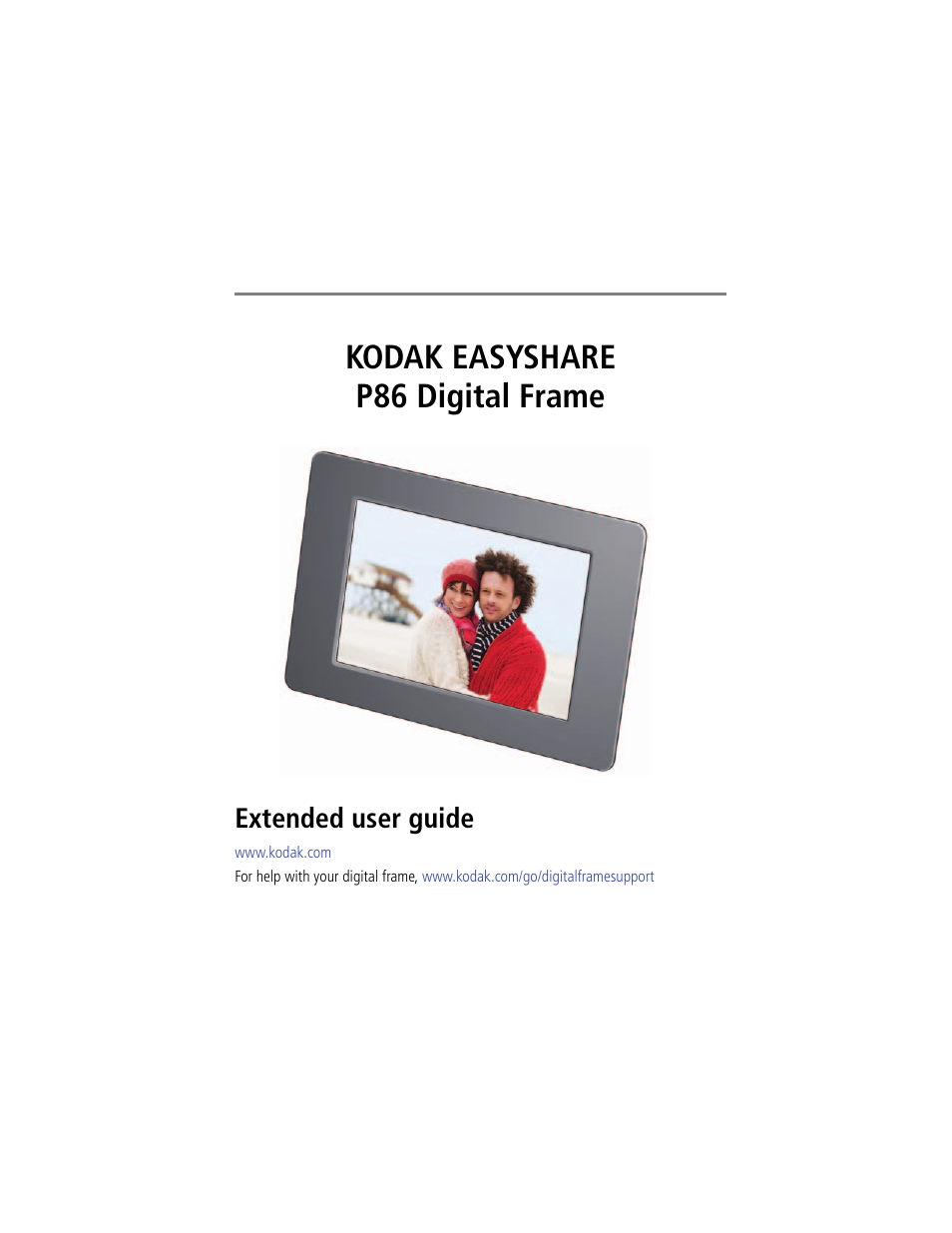 Kodak P86 User Manual | 47 pages