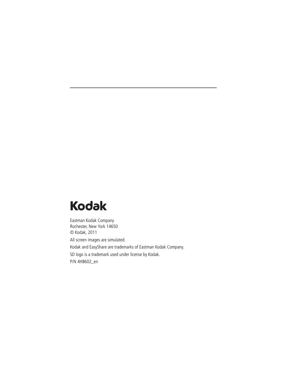 Kodak P86 User Manual | Page 2 / 47