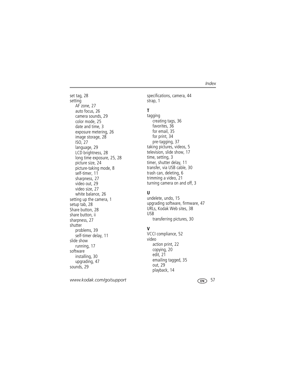 Kodak CD90 User Manual | Page 63 / 64