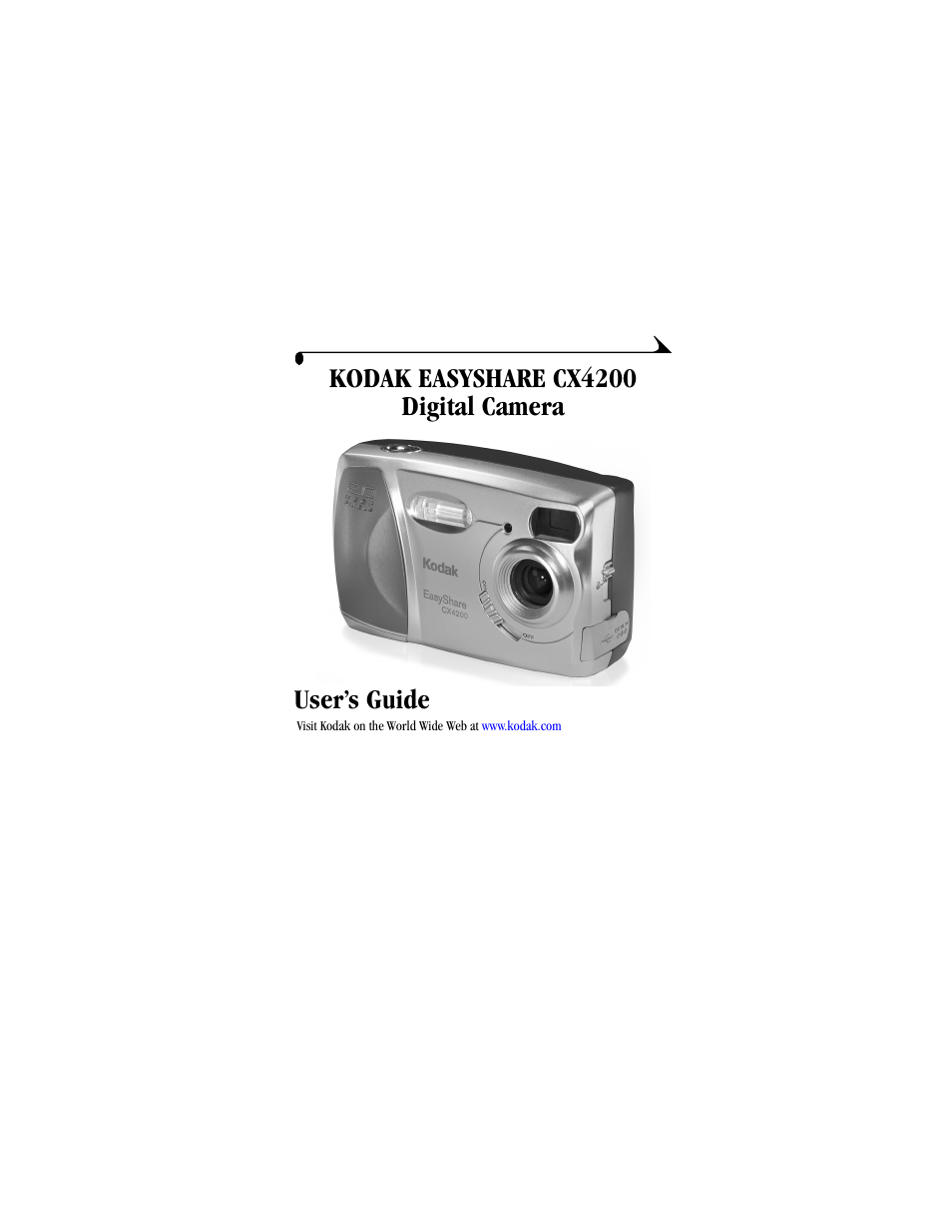 Kodak CX4200 User Manual | 106 pages