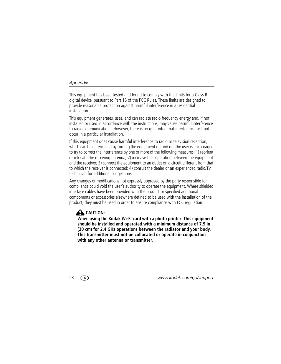 Kodak 500 User Manual | Page 64 / 71