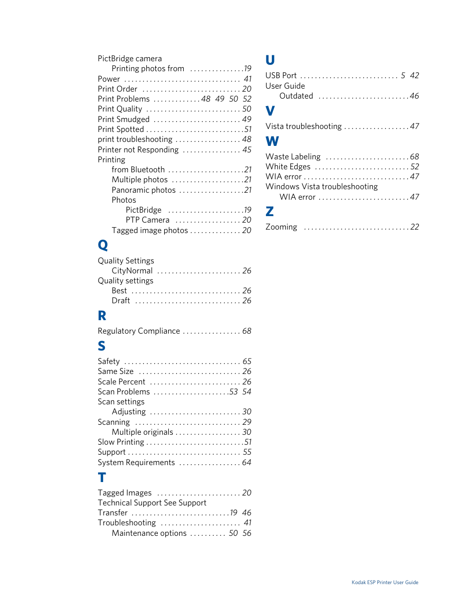 Kodak ESP 5 User Manual | Page 78 / 79