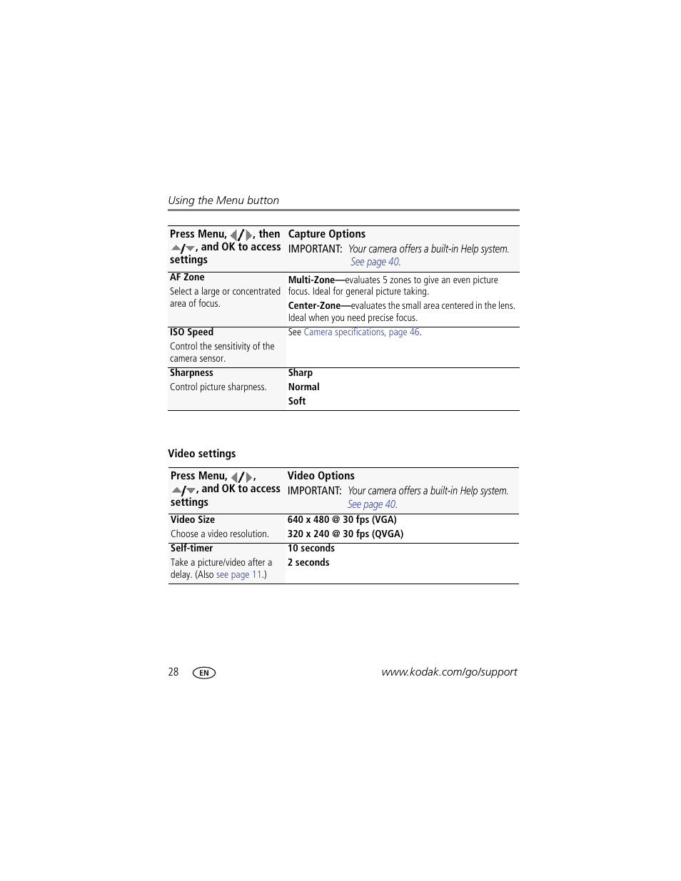 Kodak MD81 User Manual | Page 34 / 66