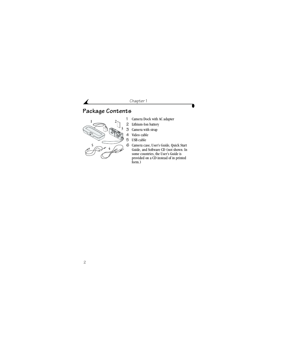 Package contents | Kodak LS420 User Manual | Page 12 / 90