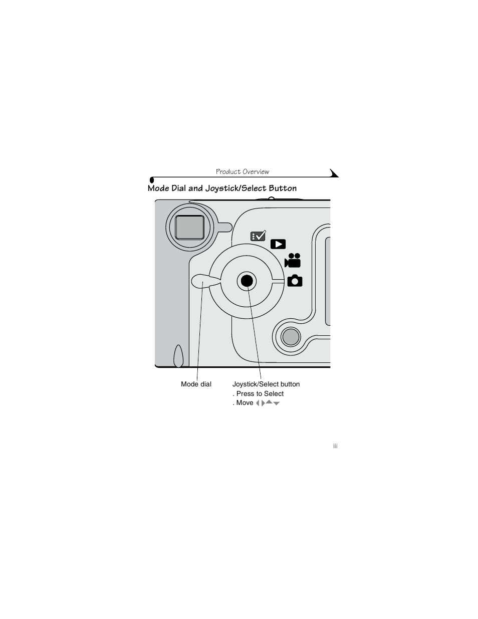Mode dial and joystick/select button | Kodak LS420 User Manual | Page 5 / 90