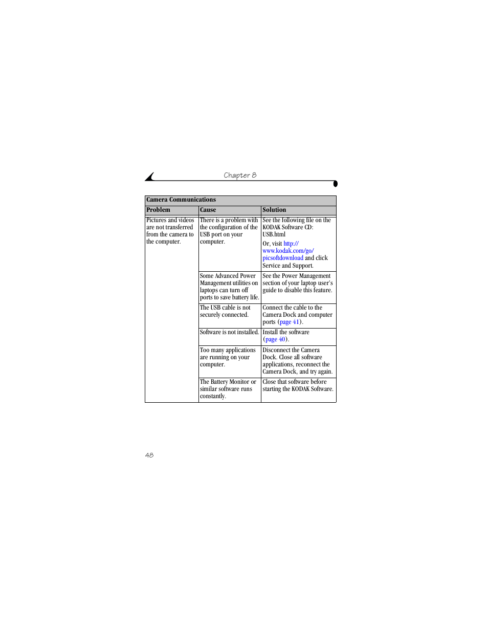 Kodak LS420 User Manual | Page 58 / 90