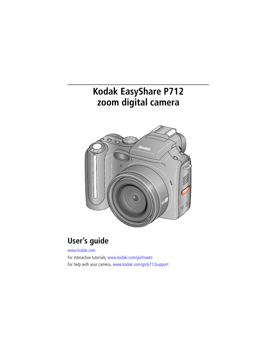 Kodak P712 User Manual | 110 pages