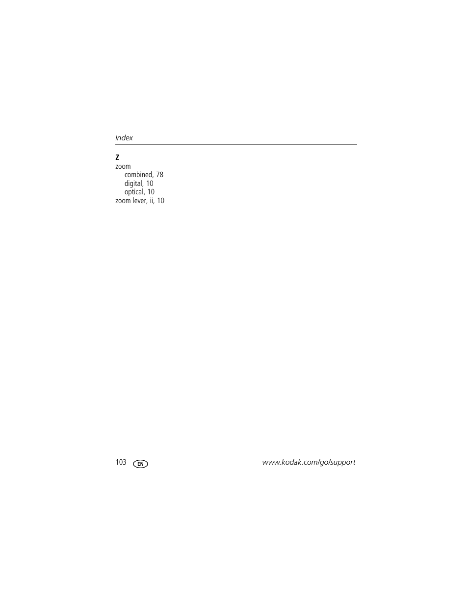 Kodak P712 User Manual | Page 110 / 110