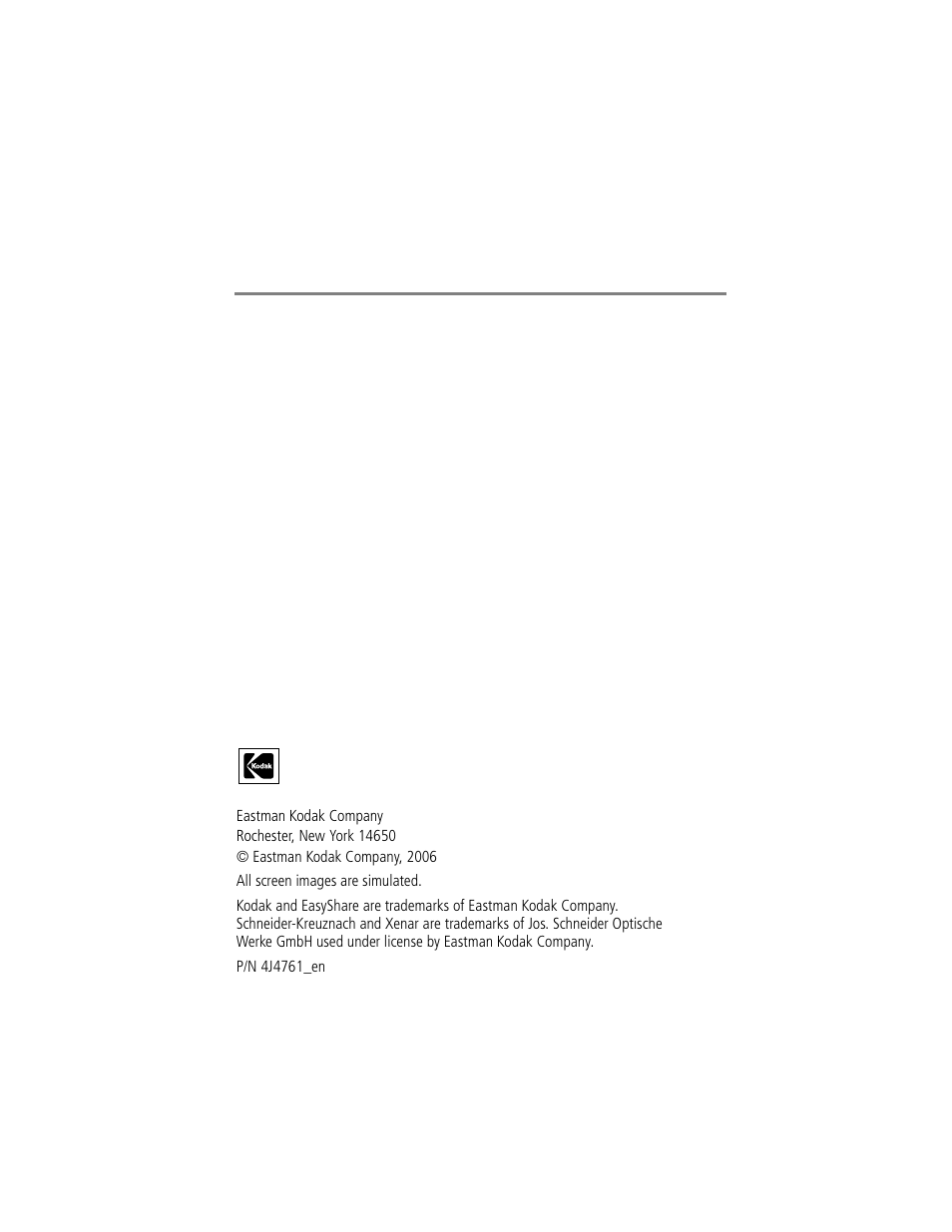 Kodak P712 User Manual | Page 2 / 110