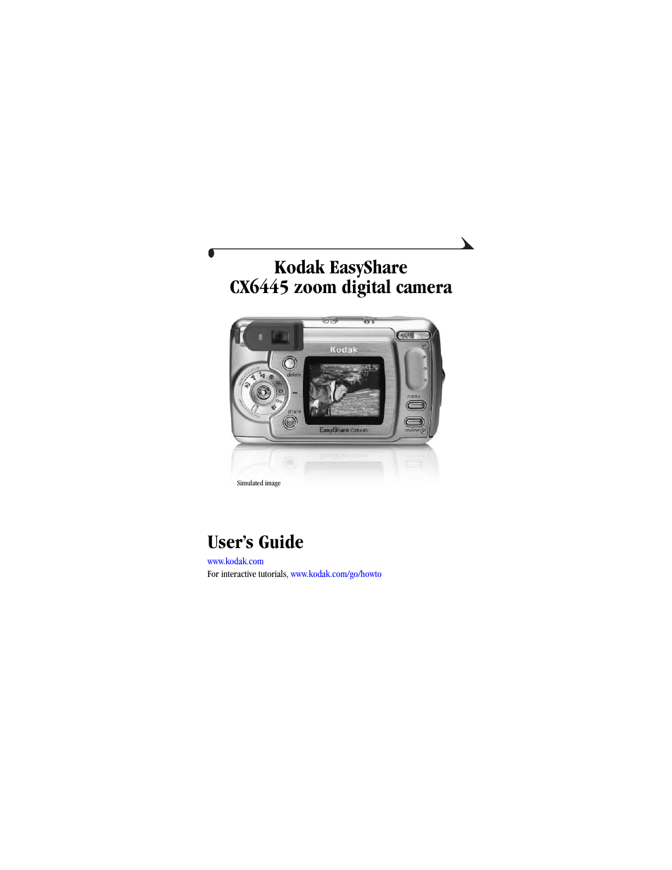 Kodak CX6445 User Manual | 130 pages