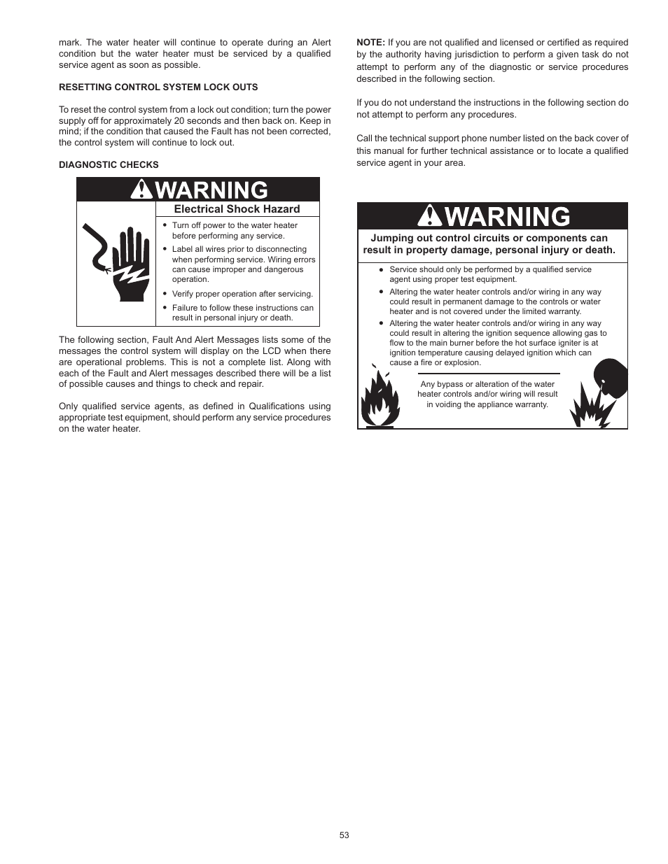 A.O. Smith Vertex 100 Power Vent DV Series 120 User Manual | Page 53 / 60