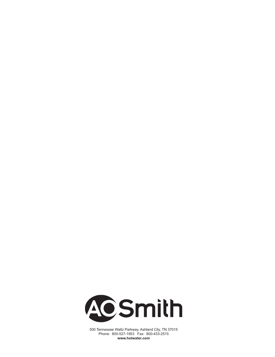 A.O. Smith Vertex 100 Power Vent DV Series 120 User Manual | Page 60 / 60