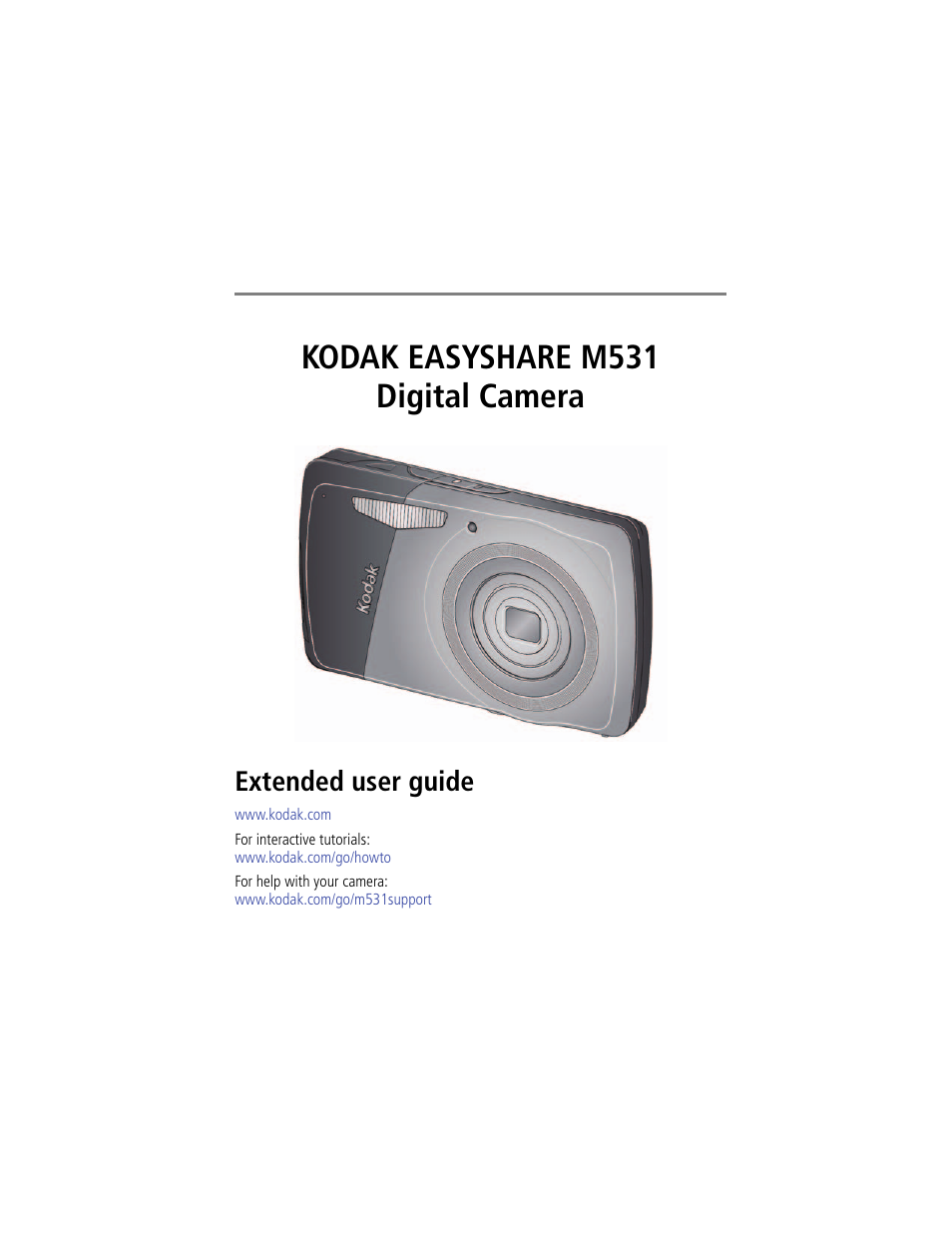 Kodak M531 User Manual | 66 pages