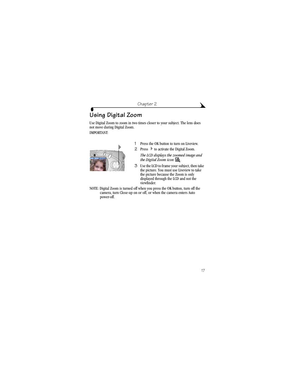 Using digital zoom | Kodak CX4210 User Manual | Page 25 / 106