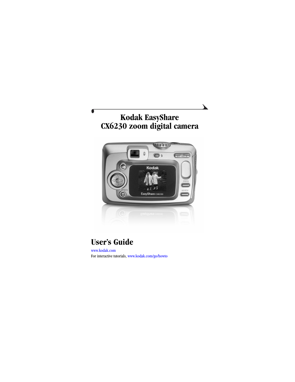 Kodak CX6230 User Manual | 126 pages
