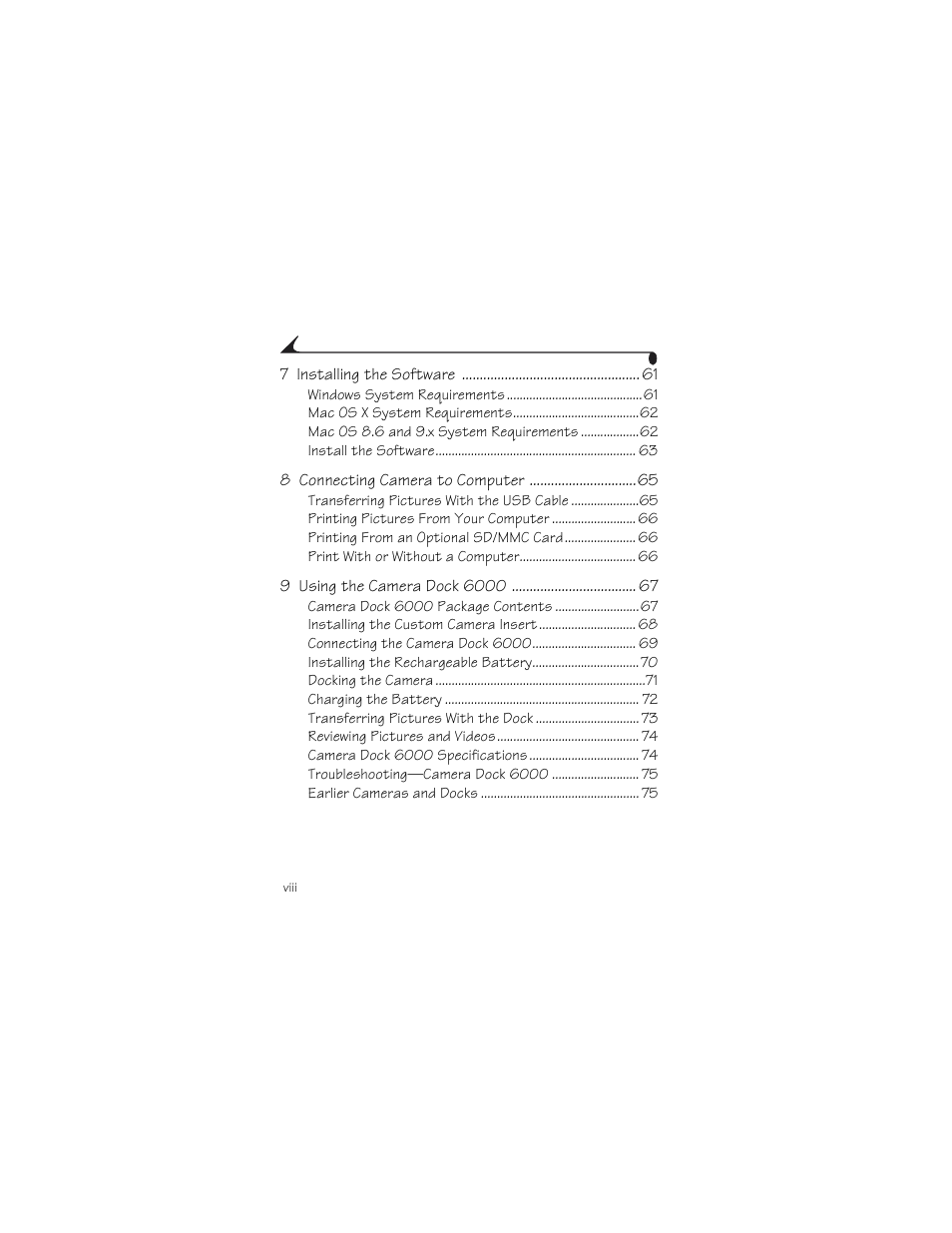 Kodak CX6230 User Manual | Page 10 / 126