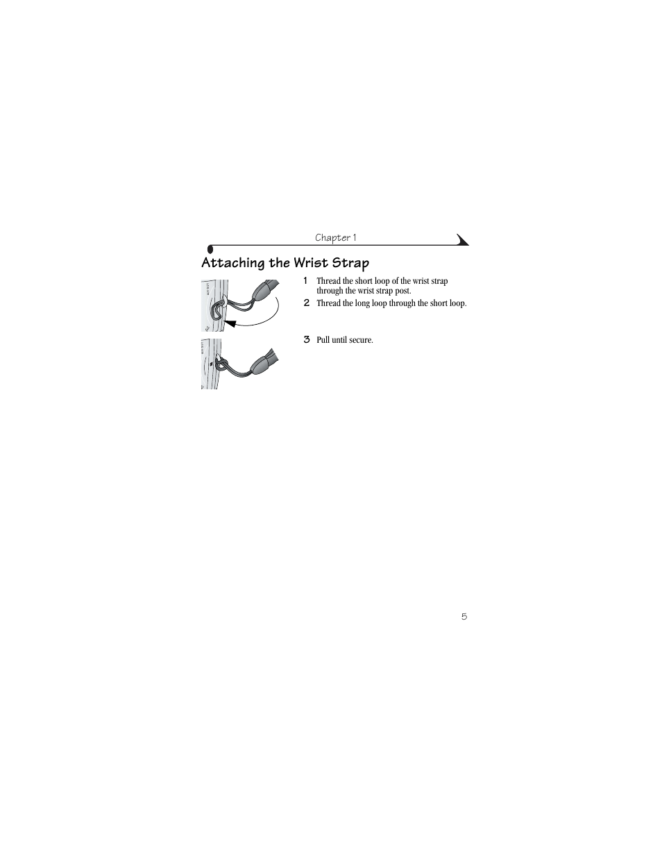 Attaching the wrist strap | Kodak CX6230 User Manual | Page 17 / 126