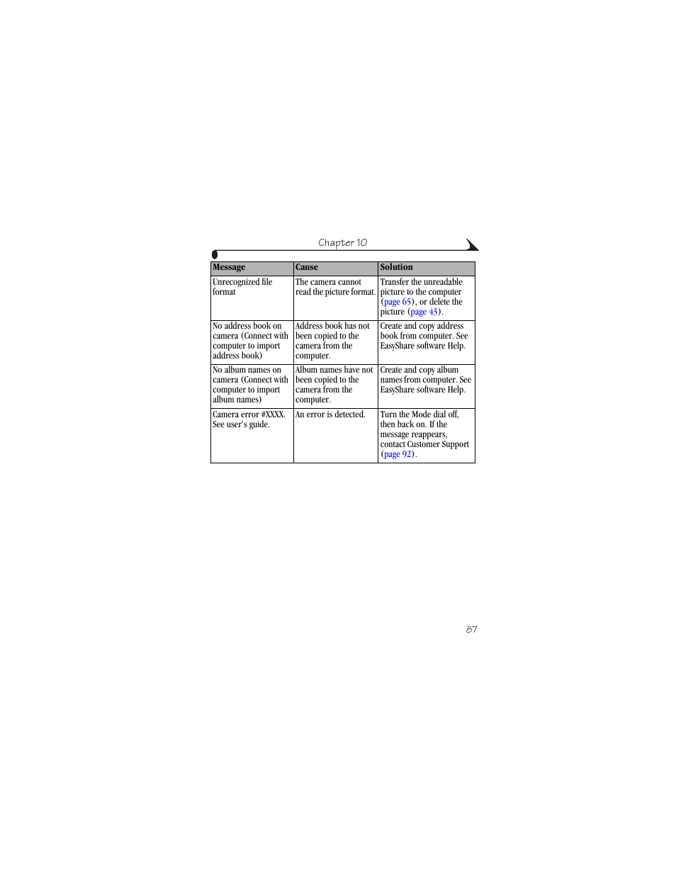 Kodak CX6230 User Manual | Page 99 / 126