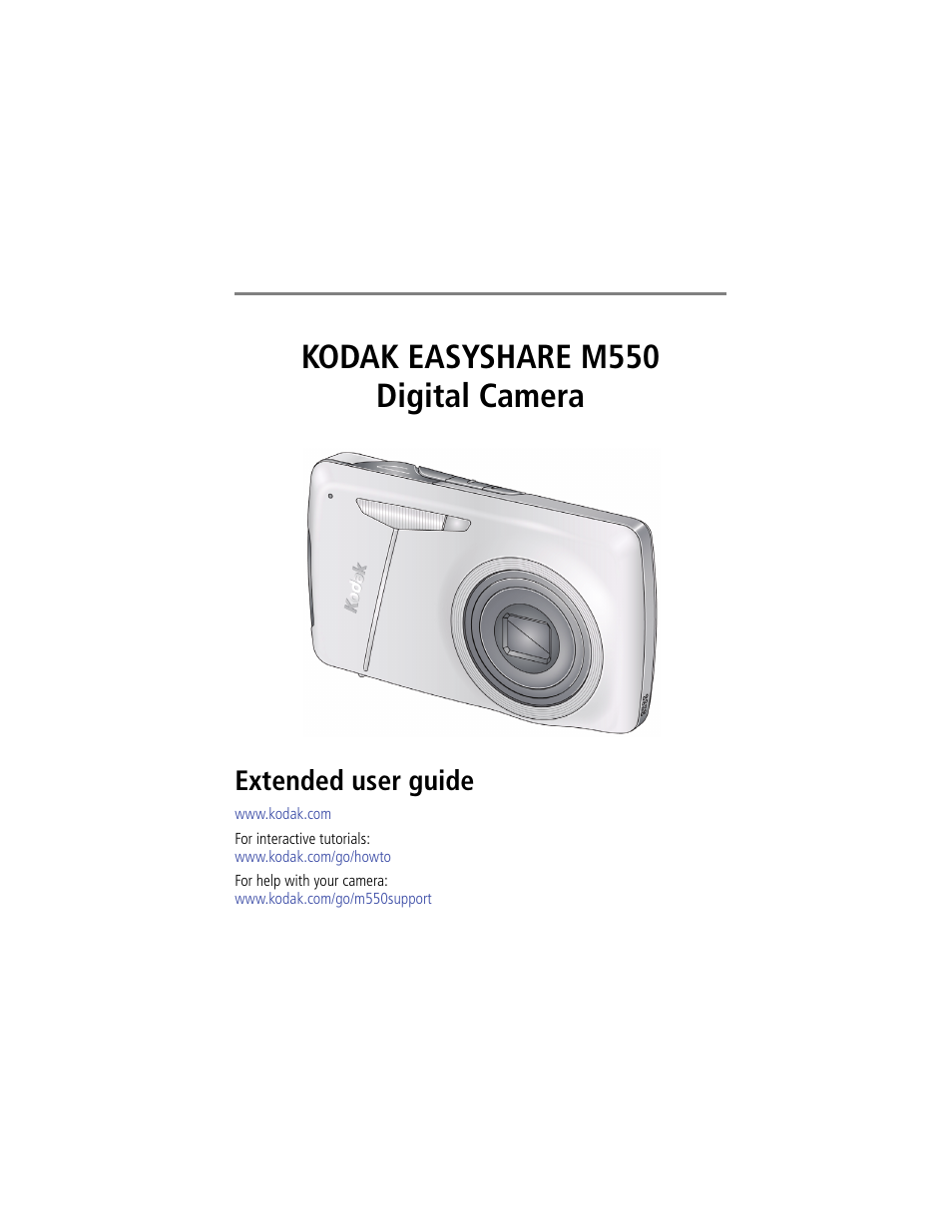 Kodak M550 User Manual | 68 pages