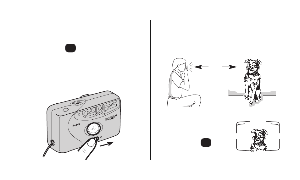 Taking a picture | Kodak KC50 User Manual | Page 14 / 29