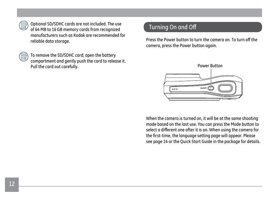 Kodak FUN SAVER FD3 User Manual | Page 16 / 79