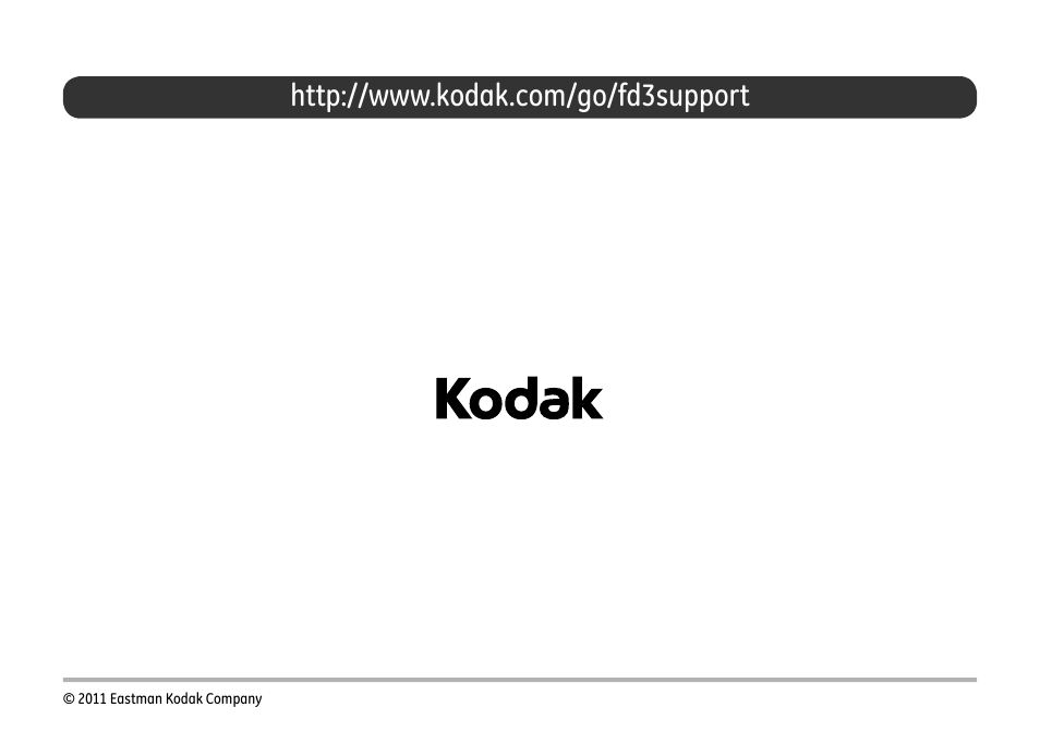 Kodak FUN SAVER FD3 User Manual | Page 79 / 79