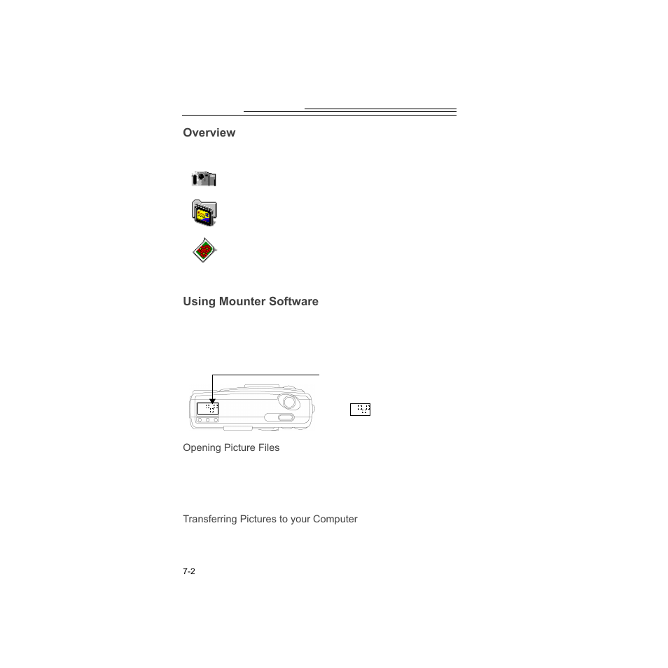 Overview, Using mounter software, Overview -2 | Using mounter software -2 | Kodak DC210 Plus User Manual | Page 52 / 91