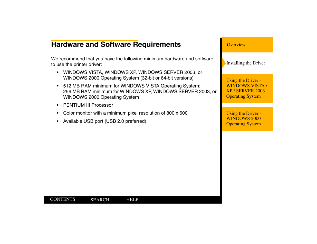 Hardware and software requirements | Kodak 805 User Manual | Page 10 / 35