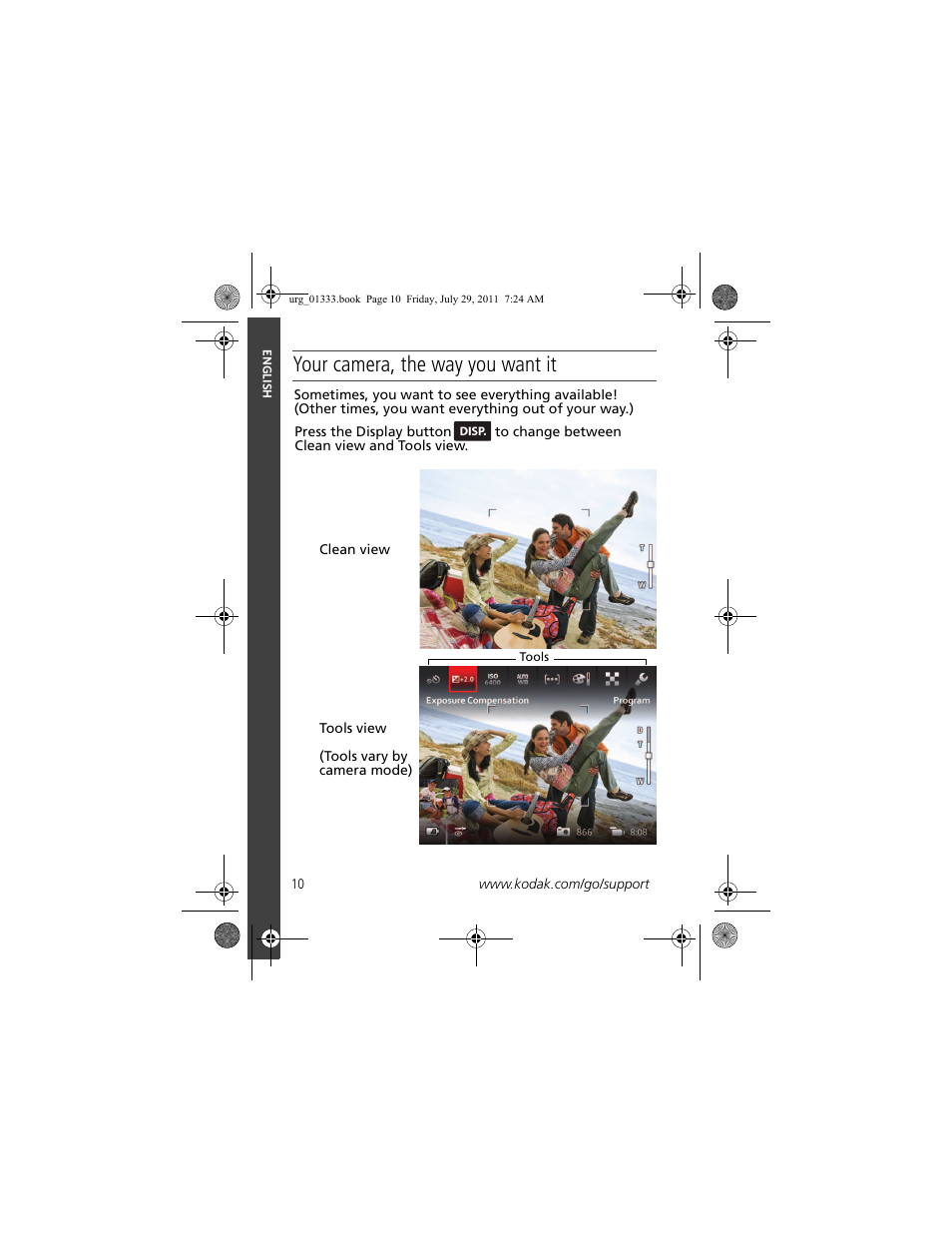 Your camera, the way you want it | Kodak MD55 User Manual | Page 10 / 26