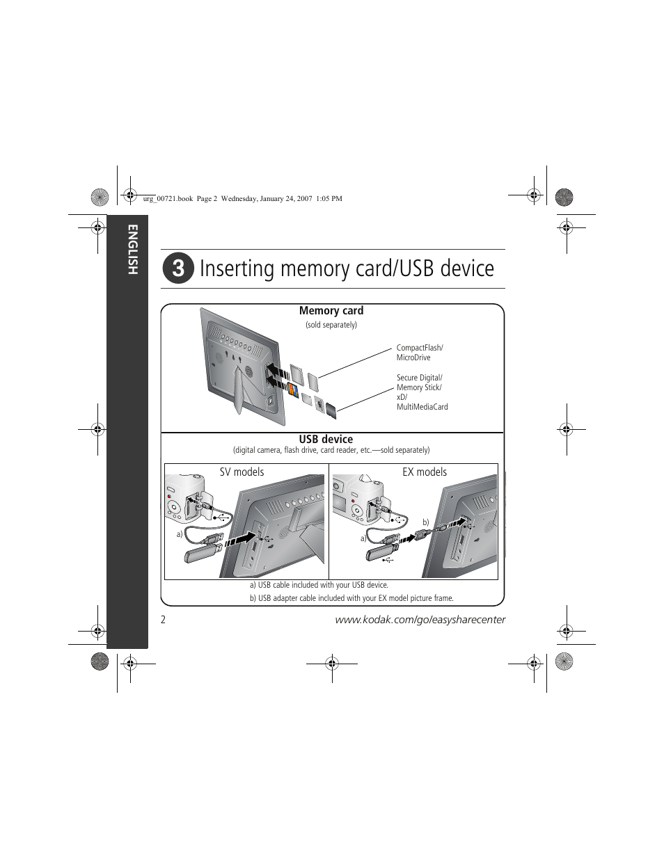 Kodak EX1011 User Manual | Page 2 / 19