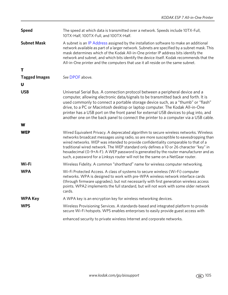 Kodak ESP 7 User Manual | Page 113 / 120