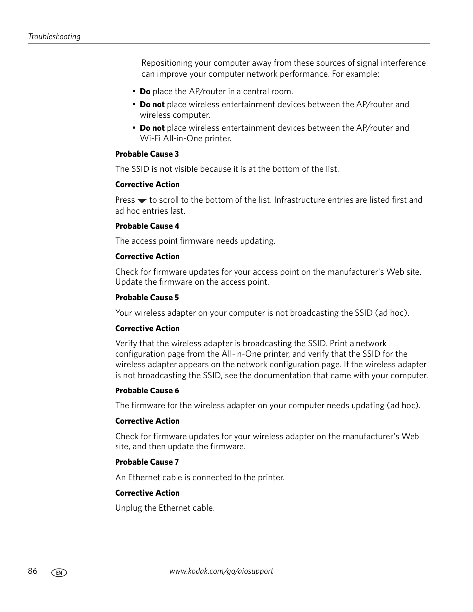 Kodak ESP 7 User Manual | Page 94 / 120