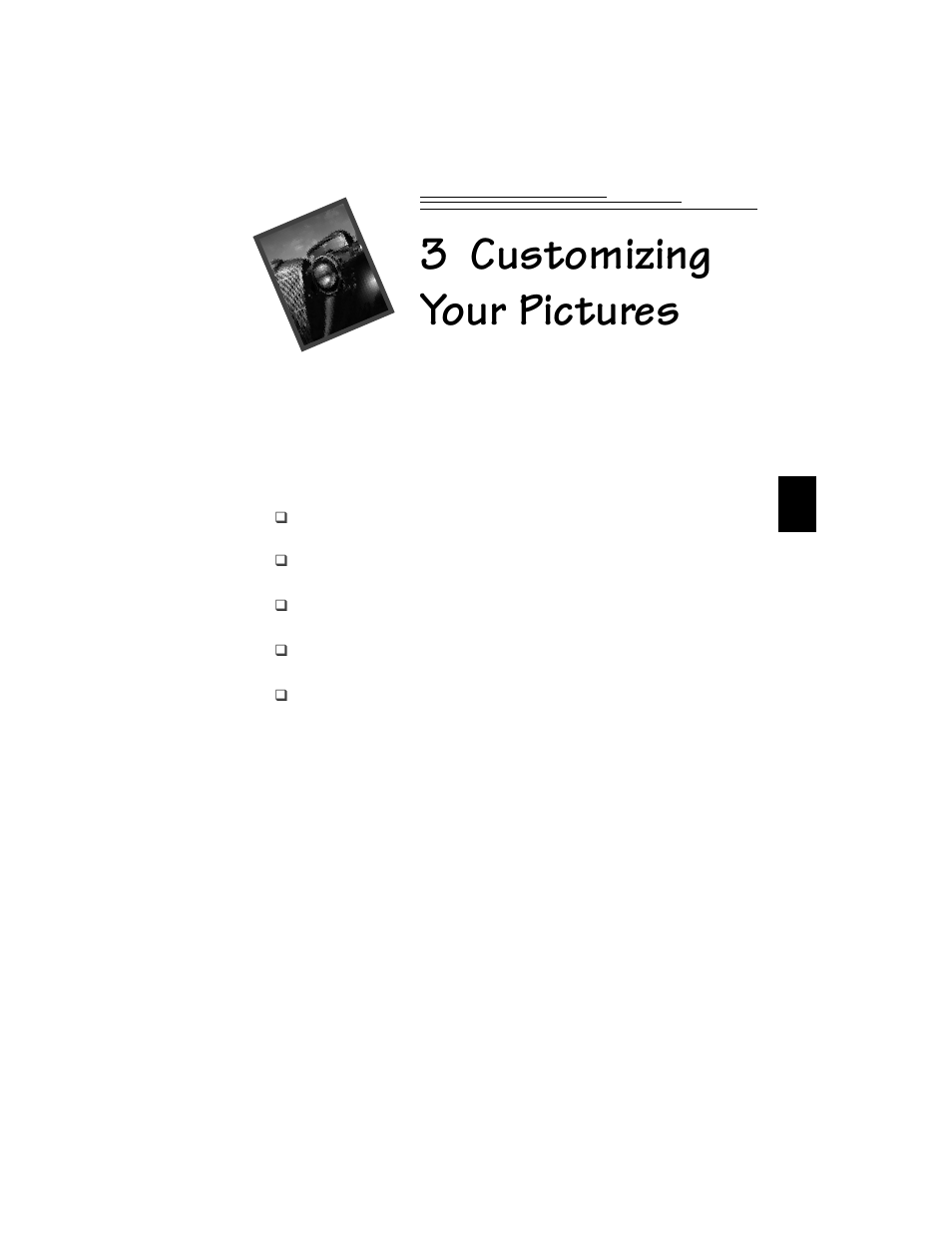 3 customizing your pictures | Kodak DC215 User Manual | Page 23 / 78