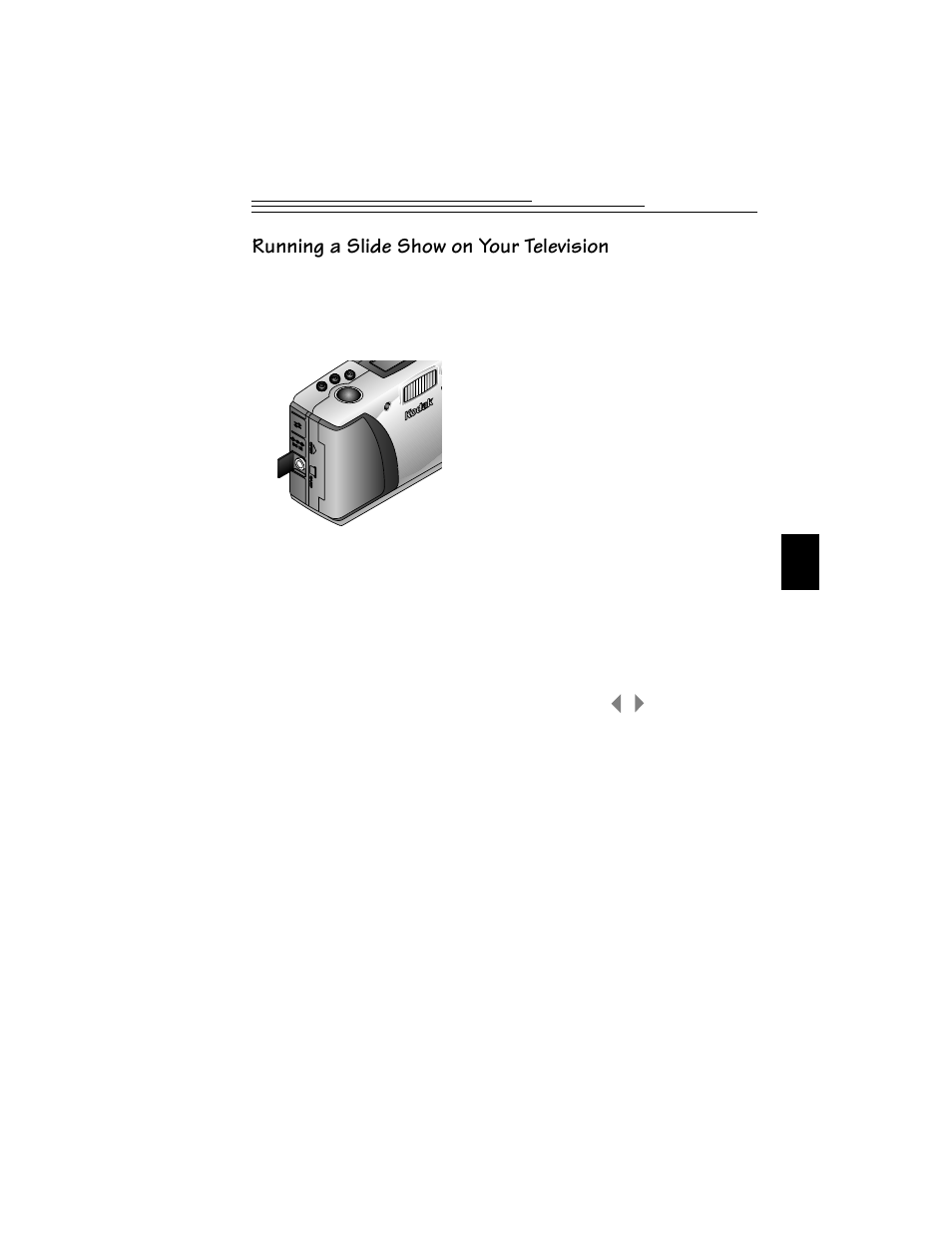 Running a slide show on your television | Kodak DC215 User Manual | Page 41 / 78