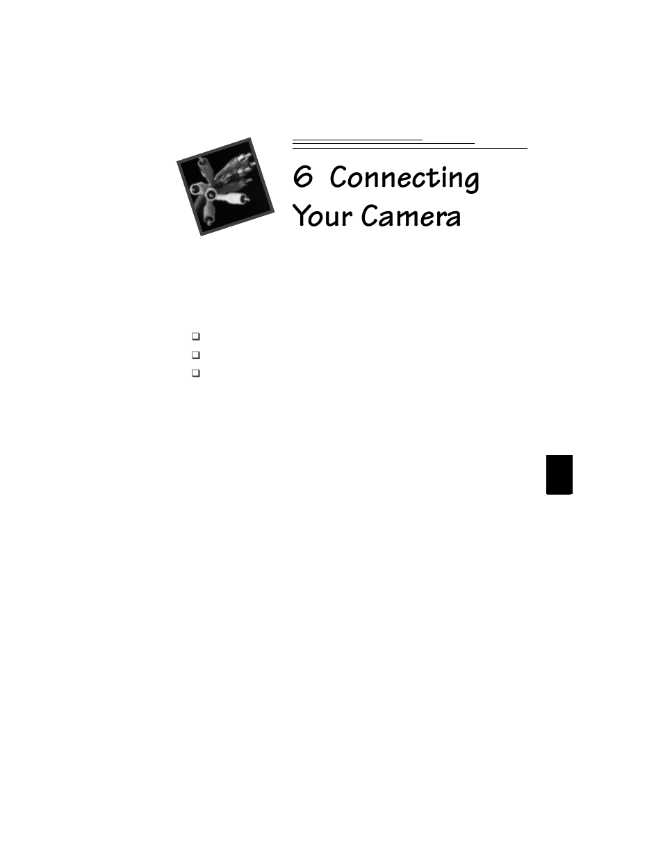 6 connecting your camera | Kodak DC215 User Manual | Page 47 / 78