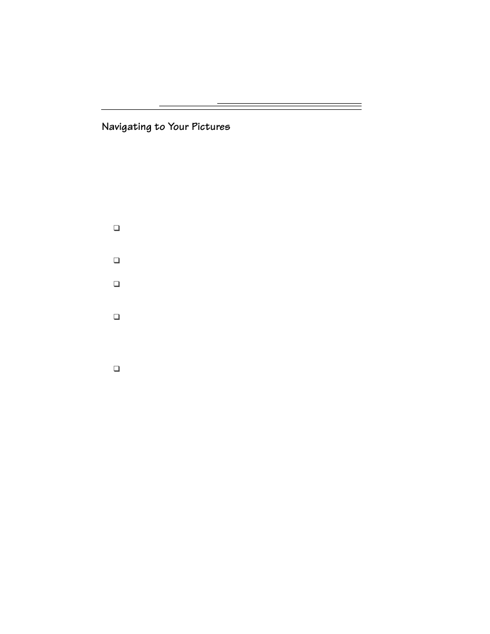Navigating to your pictures | Kodak DC215 User Manual | Page 52 / 78