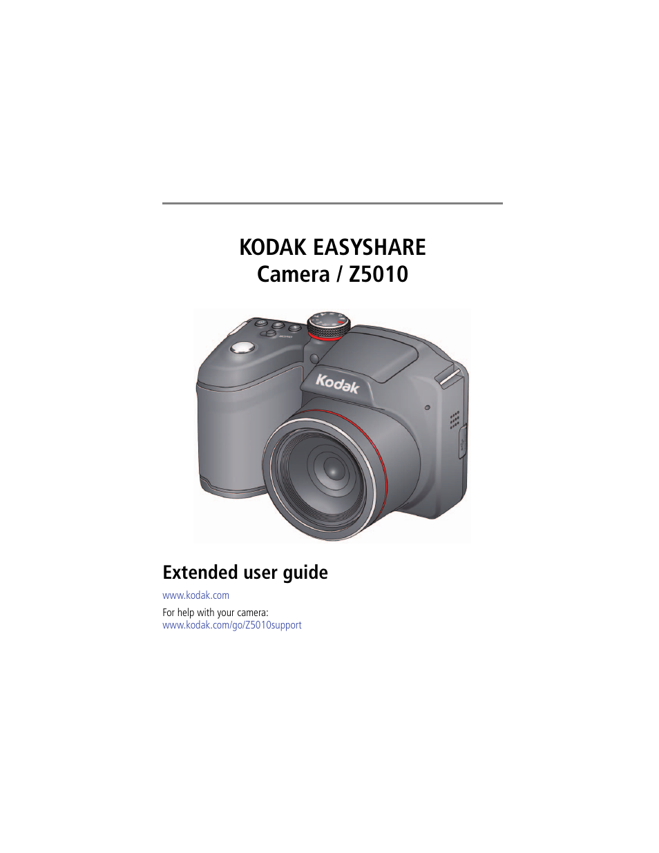 Kodak Z5010 User Manual | 70 pages