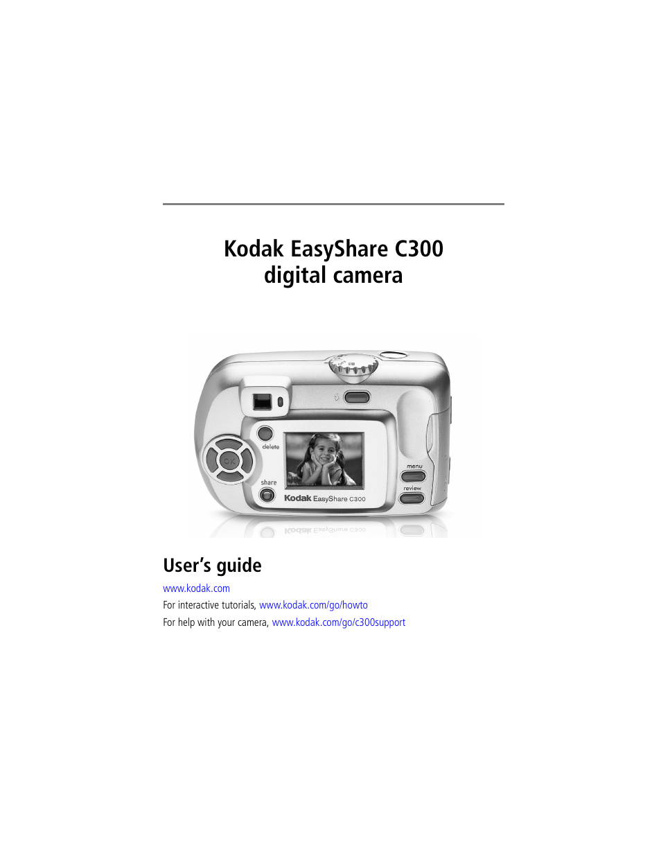 Kodak C300 User Manual | 68 pages