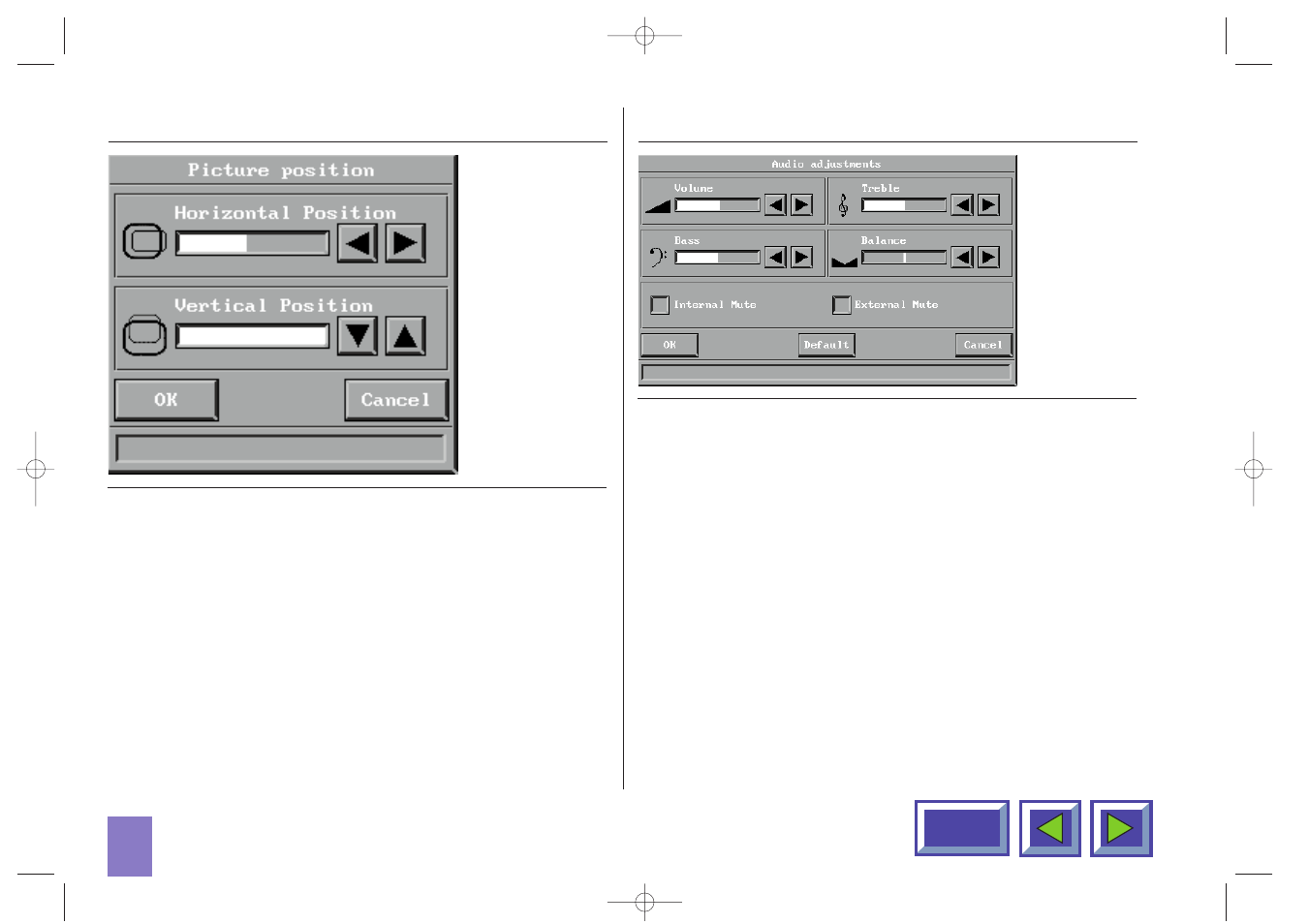 2 picture positioning, 3 audio control | Kodak DP850 Ultra User Manual | Page 30 / 38