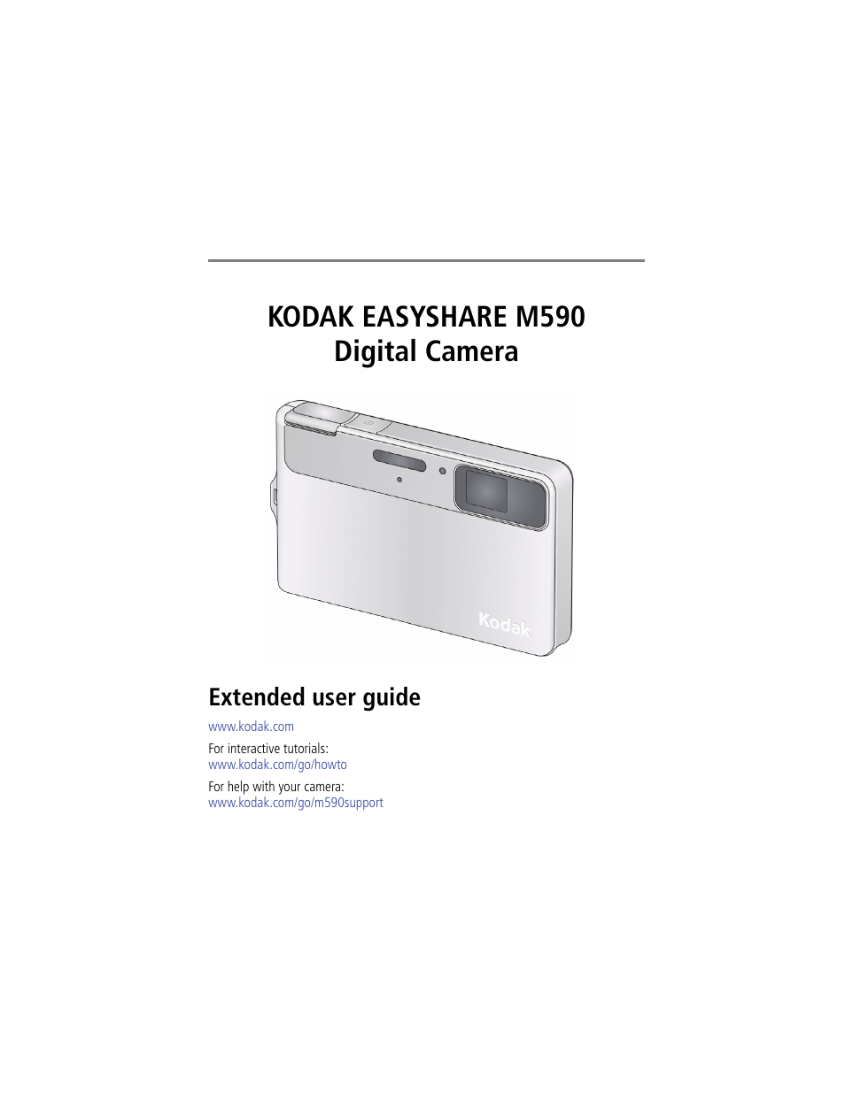 Kodak M590 User Manual | 67 pages