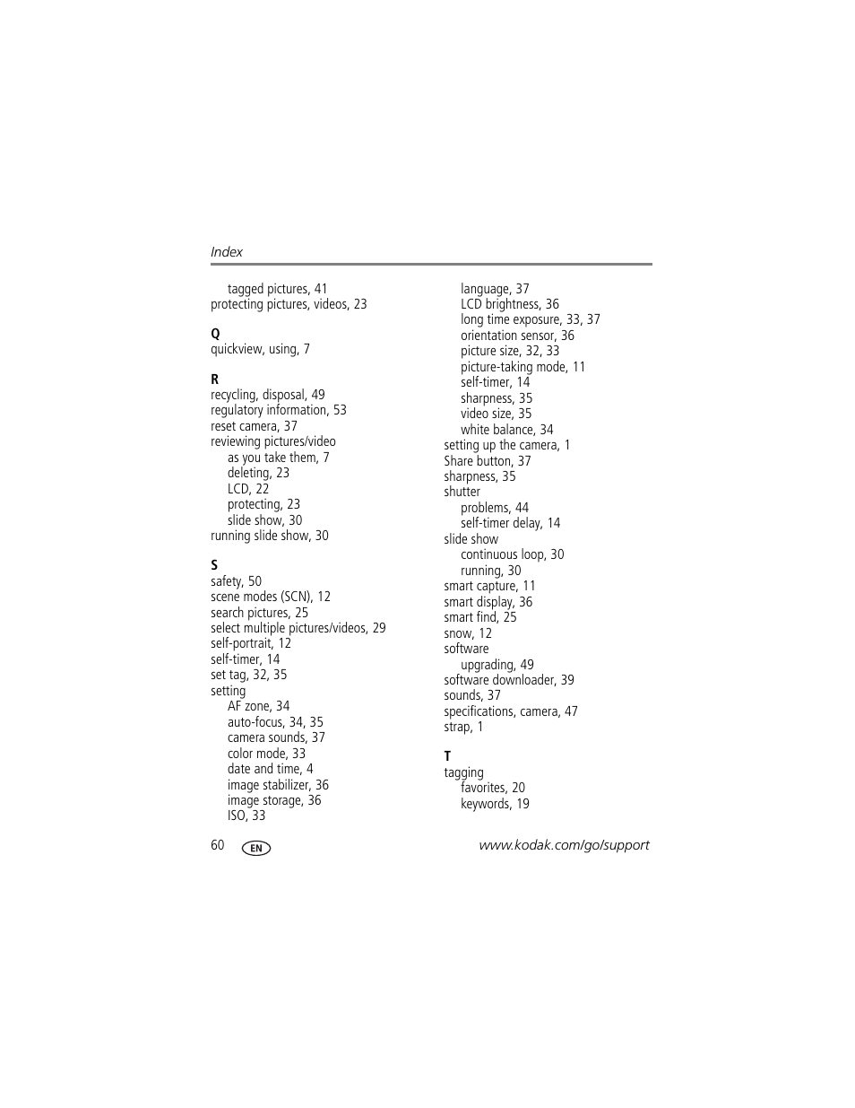 Kodak M590 User Manual | Page 66 / 67