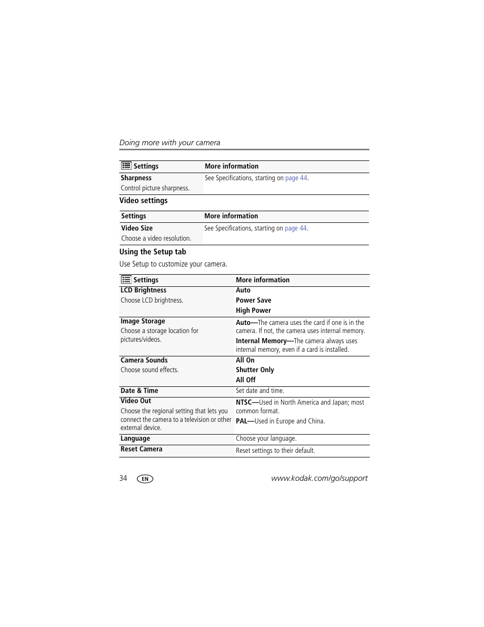 Is current | Kodak CD83 User Manual | Page 40 / 64