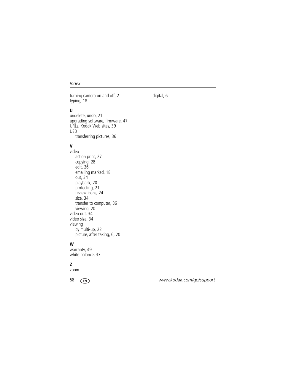 Kodak CD83 User Manual | Page 64 / 64