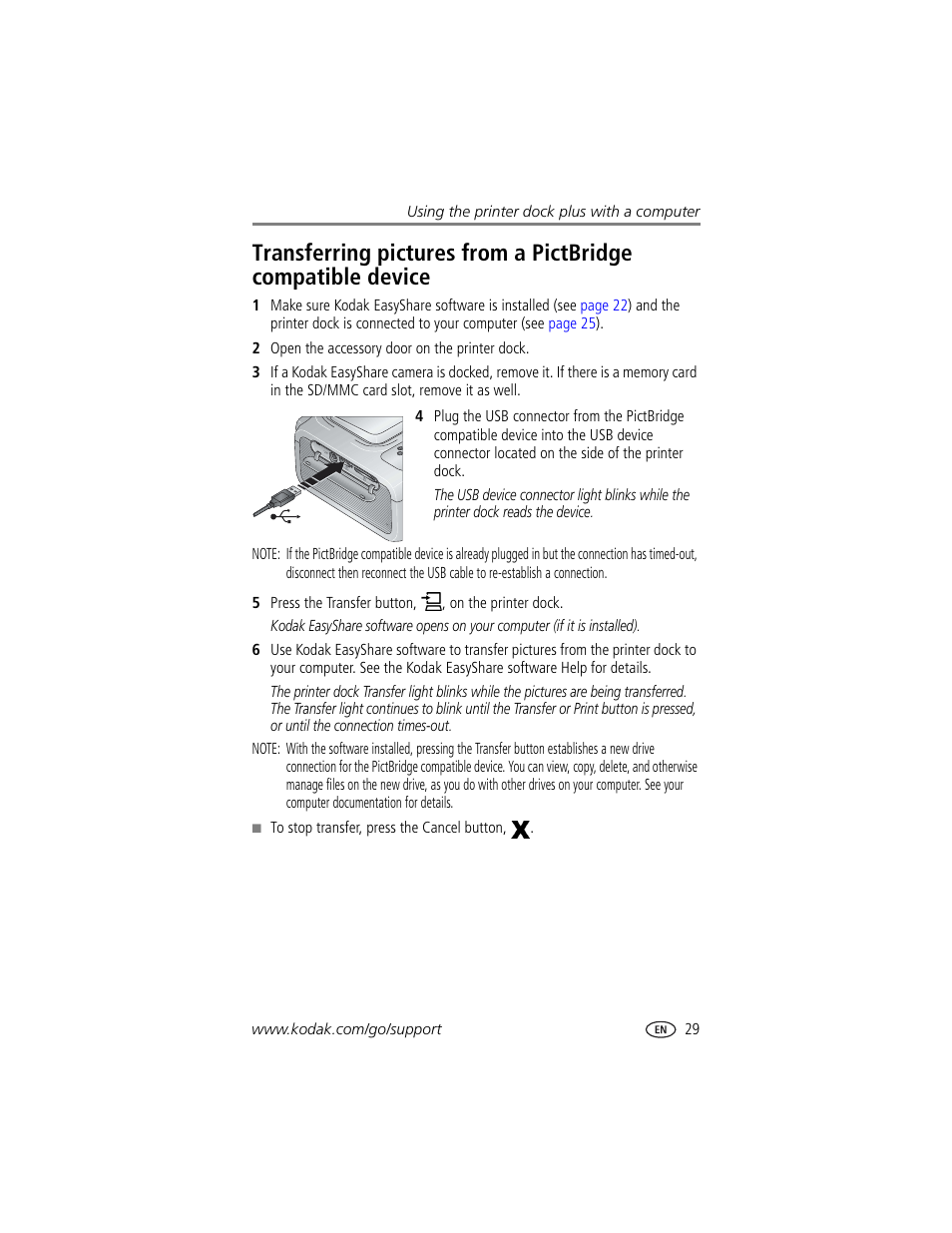 Kodak Printer Dock Plus User Manual | Page 35 / 66